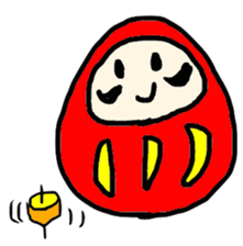 Daruma-chan sticker #1489271
