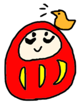 Daruma-chan sticker #1489272