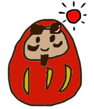 Daruma-chan sticker #1489277