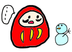 Daruma-chan sticker #1489278