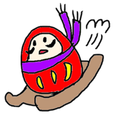 Daruma-chan sticker #1489279