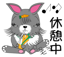 Fusako Blood type A sticker #1489594