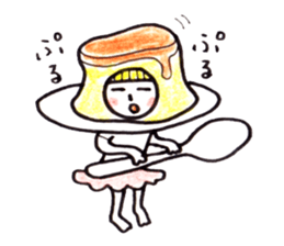 costume mascot GIRL sticker #1489649