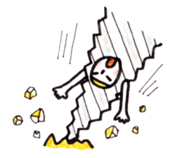 costume mascot GIRL sticker #1489655