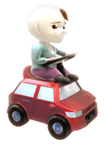 Funky baby 3D sticker2 sticker #1489880