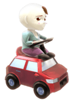 Funky baby 3D sticker2 sticker #1489880