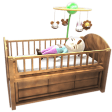 Funky baby 3D sticker2 sticker #1489887