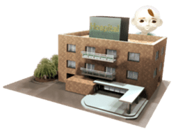 Funky baby 3D sticker2 sticker #1489889