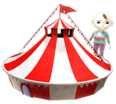 Funky baby 3D sticker2 sticker #1489890