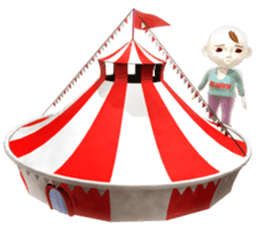 Funky baby 3D sticker2 sticker #1489890