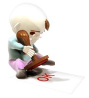 Funky baby 3D sticker2 sticker #1489895