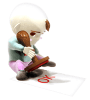 Funky baby 3D sticker2 sticker #1489895