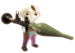 Funky baby 3D sticker2 sticker #1489899