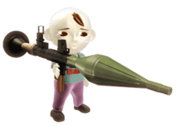 Funky baby 3D sticker2 sticker #1489899