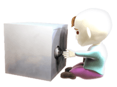 Funky baby 3D sticker2 sticker #1489910