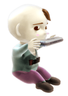 Funky baby 3D sticker2 sticker #1489916