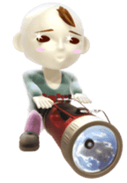 Funky baby 3D sticker2 sticker #1489918