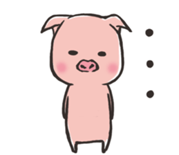 Child of pig Pu~u chan sticker #1489966