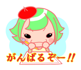 Manga artist and an editor sticker #1490008