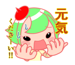 Manga artist and an editor sticker #1490017