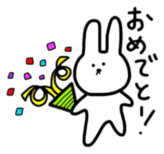 rabbit of sato sticker #1491094