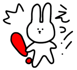 rabbit of sato sticker #1491099