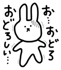 rabbit of sato sticker #1491103