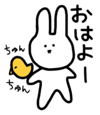 rabbit of sato sticker #1491117