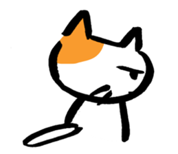 surly cat sticker #1491400