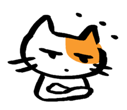 surly cat sticker #1491403