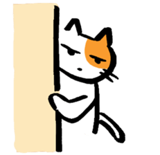 surly cat sticker #1491414