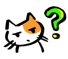 surly cat sticker #1491430