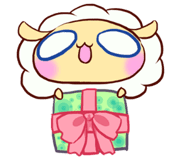 Pretty sheep sticker #1491577