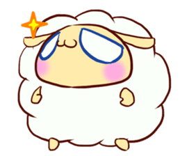 Pretty sheep sticker #1491585