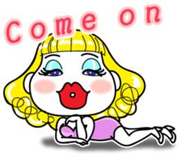 Hunny2~Happy stickers~English sticker #1491889