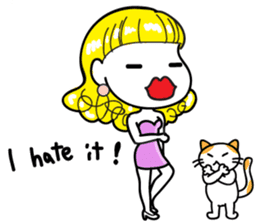 Hunny2~Happy stickers~English sticker #1491901