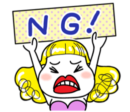 Hunny2~Happy stickers~English sticker #1491903