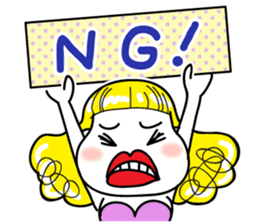 Hunny2~Happy stickers~English sticker #1491903