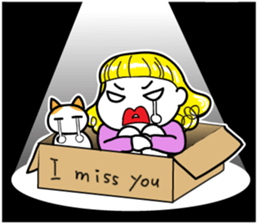 Hunny2~Happy stickers~English sticker #1491904