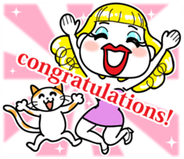 Hunny2~Happy stickers~English sticker #1491909