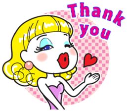 Hunny2~Happy stickers~English sticker #1491912