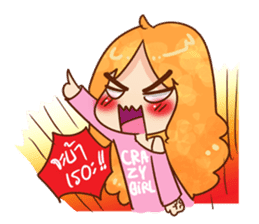 Sassy Pink Girl sticker #1492293