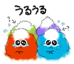 Lovie Bear and the Marimonsters sticker #1492523