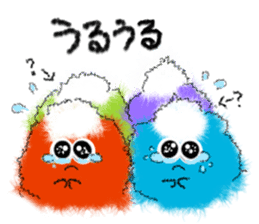 Lovie Bear and the Marimonsters sticker #1492523