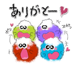 Lovie Bear and the Marimonsters sticker #1492524