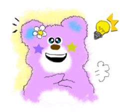 Lovie Bear and the Marimonsters sticker #1492526