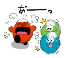 Lovie Bear and the Marimonsters sticker #1492531