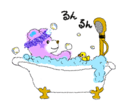 Lovie Bear and the Marimonsters sticker #1492533