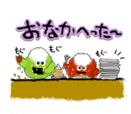 Lovie Bear and the Marimonsters sticker #1492541