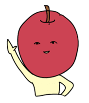 simple apple spirit sticker #1492560
